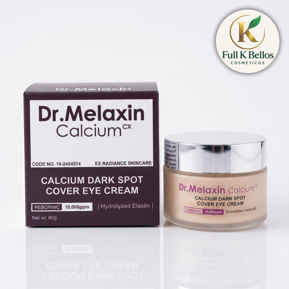 Dr. Melaxin Calcium Cover Eye 60g - caja y frasco